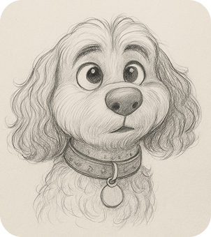 Peggy & Molly Character Development Charlie