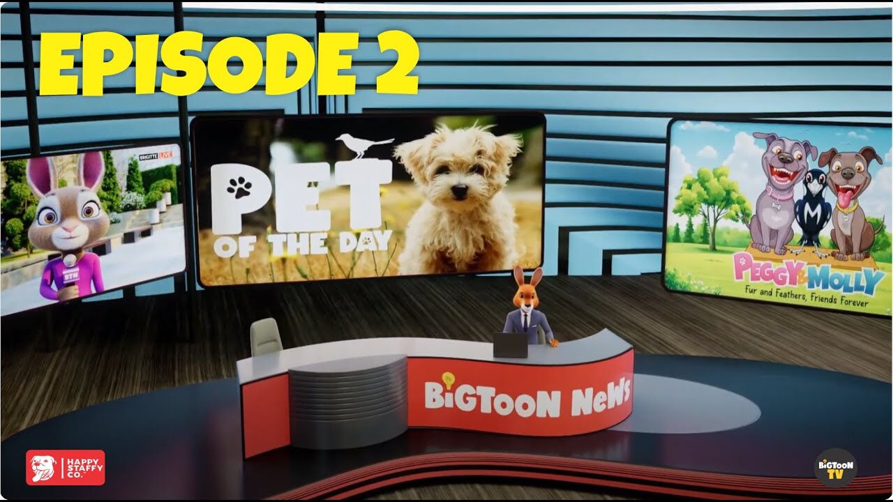 Bigtoon News – Episode 2: Peggy & Molly Animated Series Teaser (Part 2)