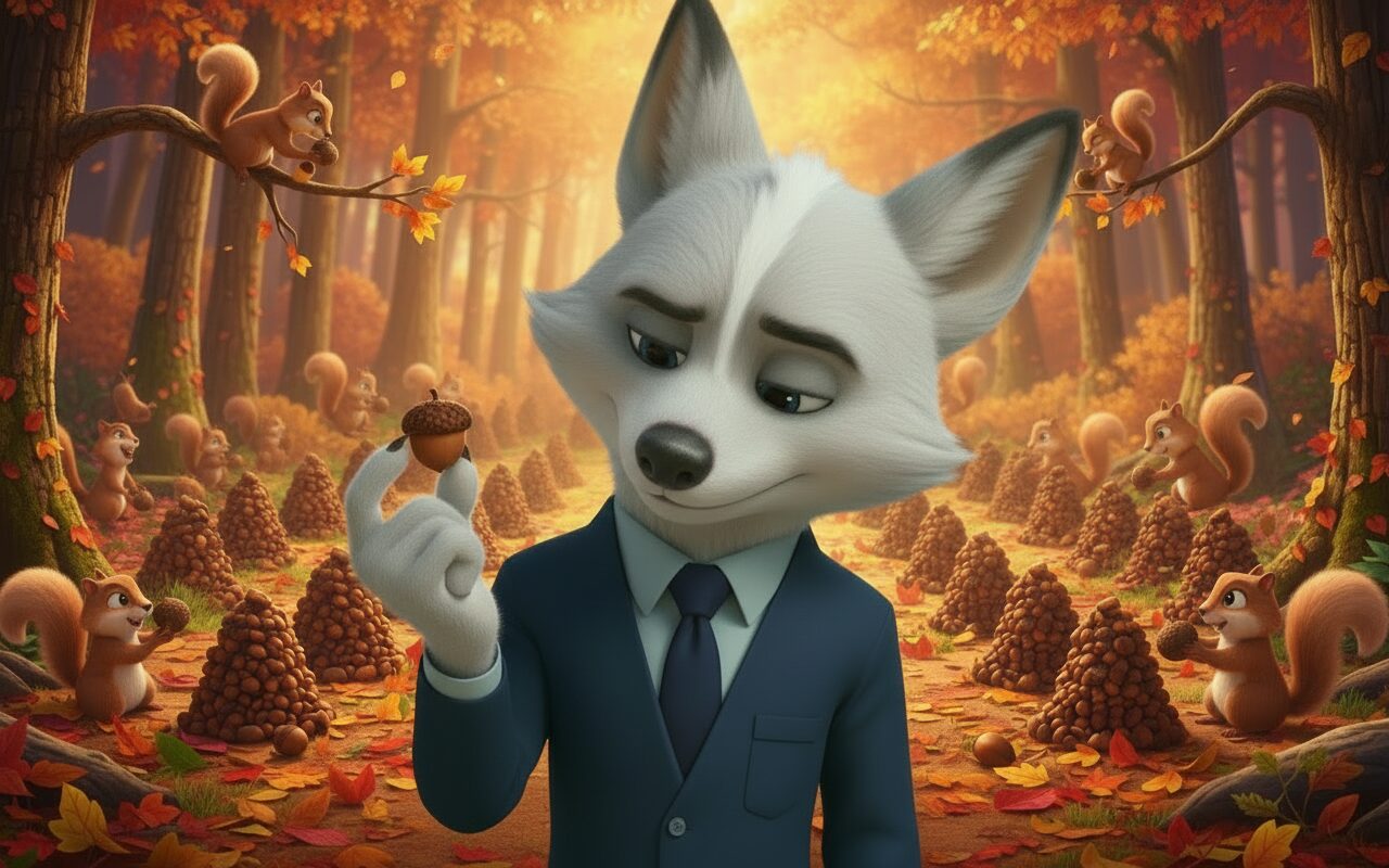 Squirrel Acorn Savings Hits Record High