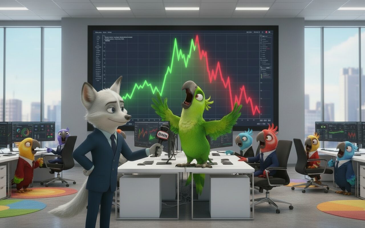 SquawkX Swings Wildly After Parrot Spills Earnings